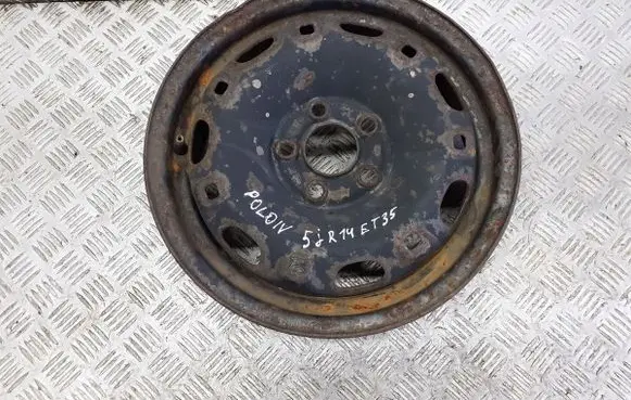 Volkswagen Polo IV 9N3 R14 steel rim 