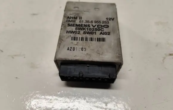 BMW X5 E53 Tow bar trailer control unit/module 61356955253 A201303 5WK10250C