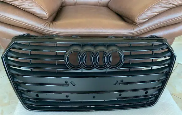 Front bumper upper radiator grill