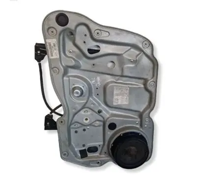 Volkswagen Touran I Front window lifting mechanism without motor 1T1837730AN 1T0035411T