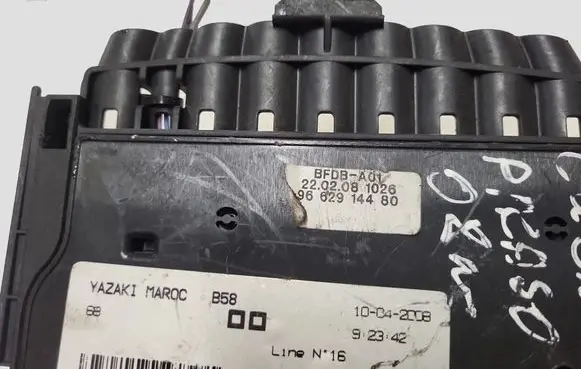 Citroen C4 Grand Picasso Positive wiring loom 9662914480