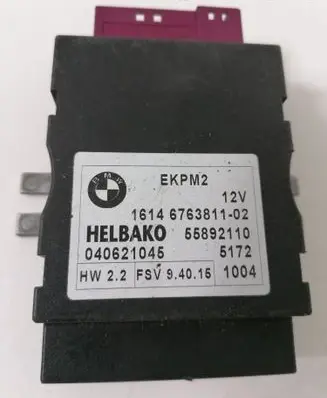 BMW 5 E60 E61 Fuel injection pump control unit/module 6763811 55892110