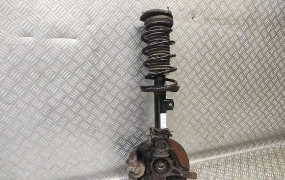 Front wheel hub spindle knuckle