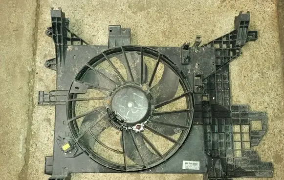 Electric radiator cooling fan