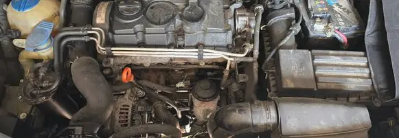 Volkswagen Touran II Engine swap 