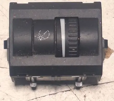 Skoda Octavia Mk2 (1Z) Panel lighting control switch 1Z0941333A