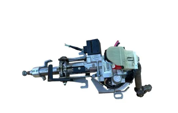 Steering wheel axle set