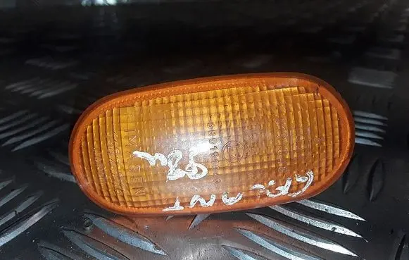 Front fender indicator light