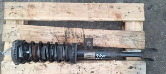 Front shock absorber with coil spring