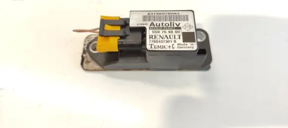 Renault Scenic I Airbag deployment crash/impact sensor 550759800 7700437301B K3T9K07B0N4