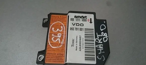 Smart ForTwo I Airbag control unit/module 0001211V008 993791001