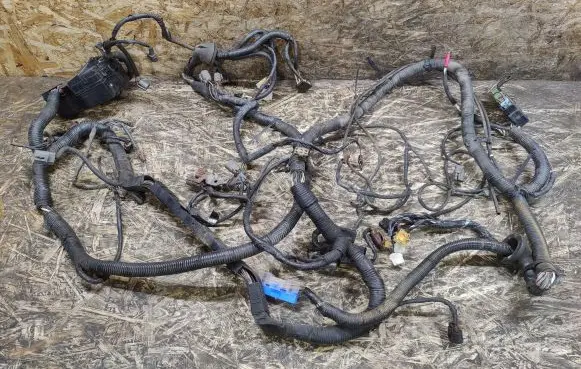 Engine installation wiring loom