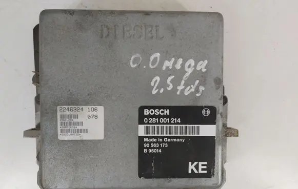 Opel Omega B1 Engine control unit/module ECU 0281001214