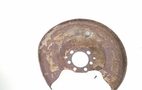 Opel Zafira B Rear brake disc plate dust cover 