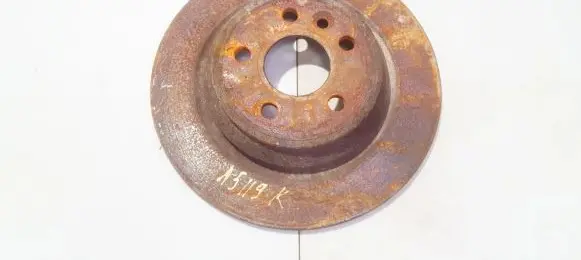 Ford Kuga I Rear brake disc neventiliuojamas