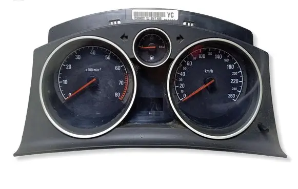 Opel Astra H Speedometer (instrument cluster) 13309002KASACJ 13309002