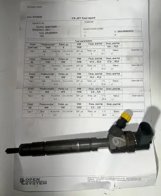 Mercedes-Benz E W211 Fuel injector 151204 A6110701787 0445110