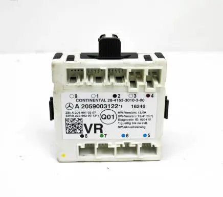 Mercedes-Benz C W205 Door control unit/module A2059003122