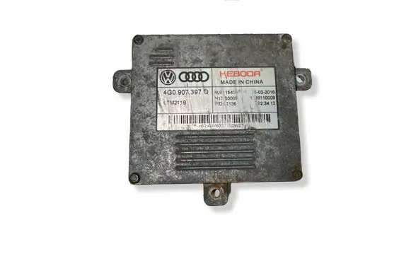 Audi A6 S6 C7 4G Headlight ballast module Xenon 4G0907397Q