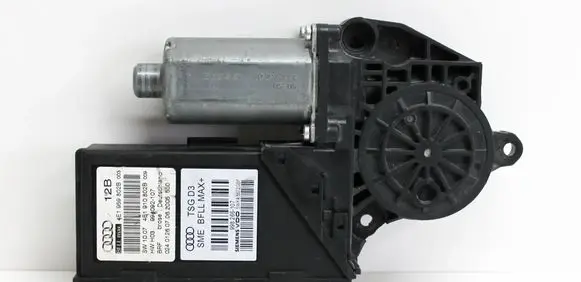 Front door window regulator motor