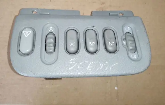 Renault Scenic RX Electric window control switch 7700432429