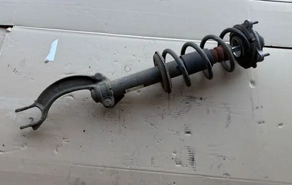 Audi A6 S6 C7 4G Front shock absorber with coil spring 4G0413031