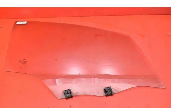 Peugeot 208 I Front door window glass four-door 