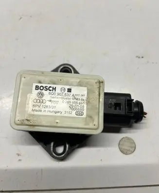 Audi A6 Allroad C6 ESP acceleration yaw rate sensor 6Q0907637A