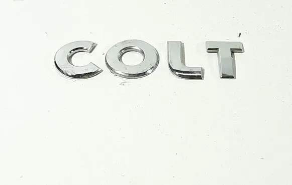Mitsubishi Colt Manufacturers badge/model letters 