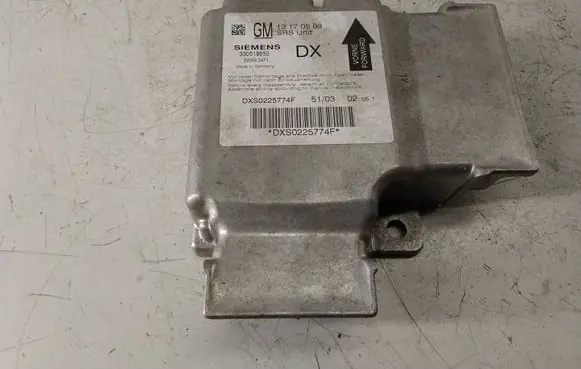 Opel Vectra C Airbag control unit/module 13170589 5WK43471 DXS0225774F