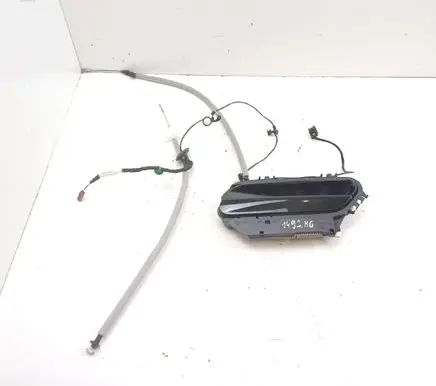Rear door exterior handle