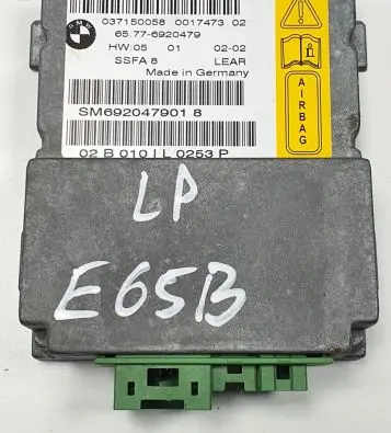 BMW 7 E65 E66 Airbag control unit/module 6920479