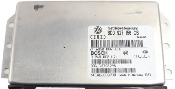 Audi A4 S4 B5 8D Gearbox control unit/module 8D0927156CB 0260002674