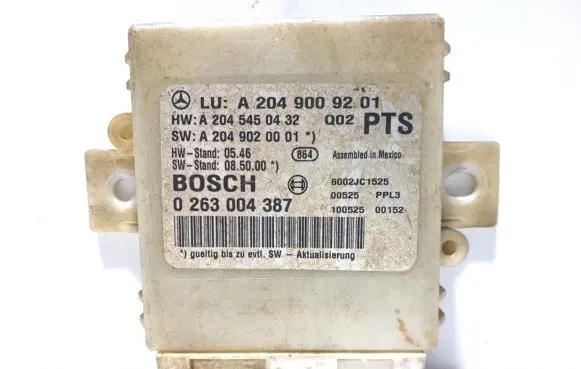 Mercedes-Benz C W204 Other control units/modules