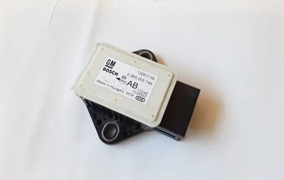Opel Meriva B ESP acceleration yaw rate sensor 0265005748 13267138