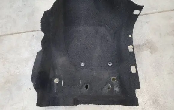 Volvo V40 Rear floor carpet liner 25615031