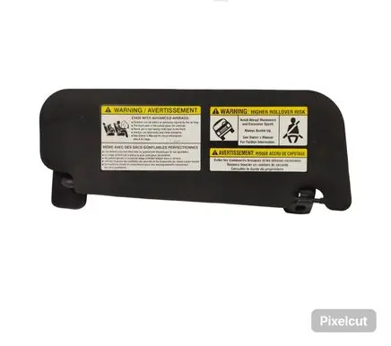 Jaguar E-Pace Sun visor JLR04101 JLR04101PE
