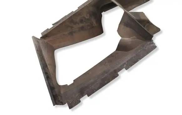 Audi Q7 4L Intercooler air channel guide 4L0117336
