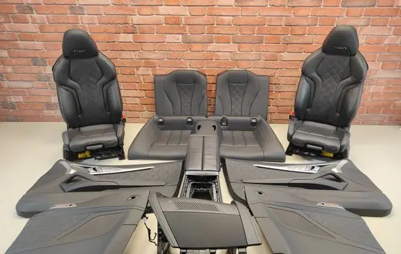 BMW M8 F91 F92 G14 G15 Seat and door cards trim set 8088322 8067225 8067226