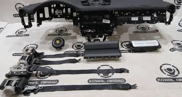 Porsche Cayenne (9Y0 9Y3) Airbag set with panel 9Y3857003 9Y0880201 9Y0880201ATA34