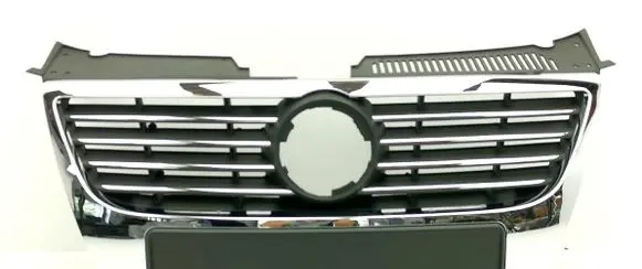 Volkswagen PASSAT B5.5 Front bumper upper radiator grill VG07055GBV