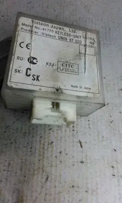 Mazda 6 Other control units/modules UN0967502