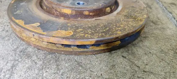 Front brake disc