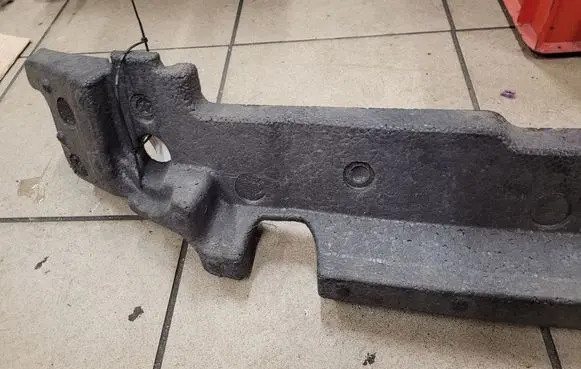 Jaguar XF Front bumper foam support bar 8X2317E898B