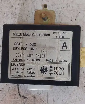 Mazda 626 Immobilizer control unit/module GE4T675D2 41260
