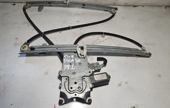 Citroen Xsara Picasso Front door window regulator with motor 128000292 A05128100