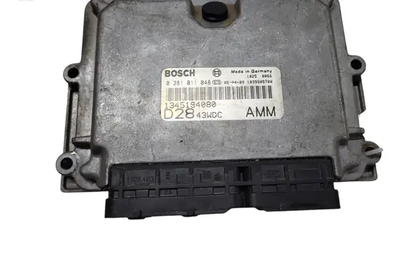 Fiat Ducato Engine control unit/module 0281011048 1345194080 1039S05700