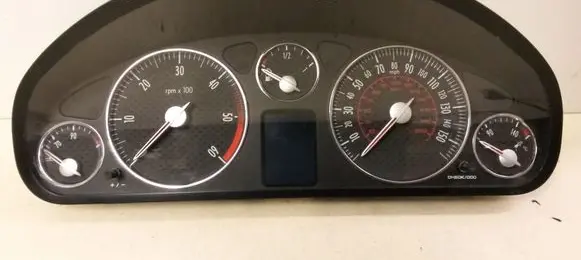 Peugeot 407 Speedometer (instrument cluster) 9654815280 A2C53119651 A2C53106013