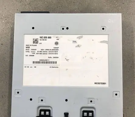 Volkswagen ID.7 MMI control unit 10C035880