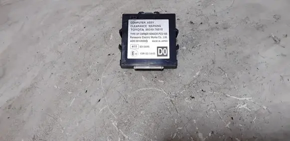 Lexus CT 200H Parking PDC control unit/module 8934076010